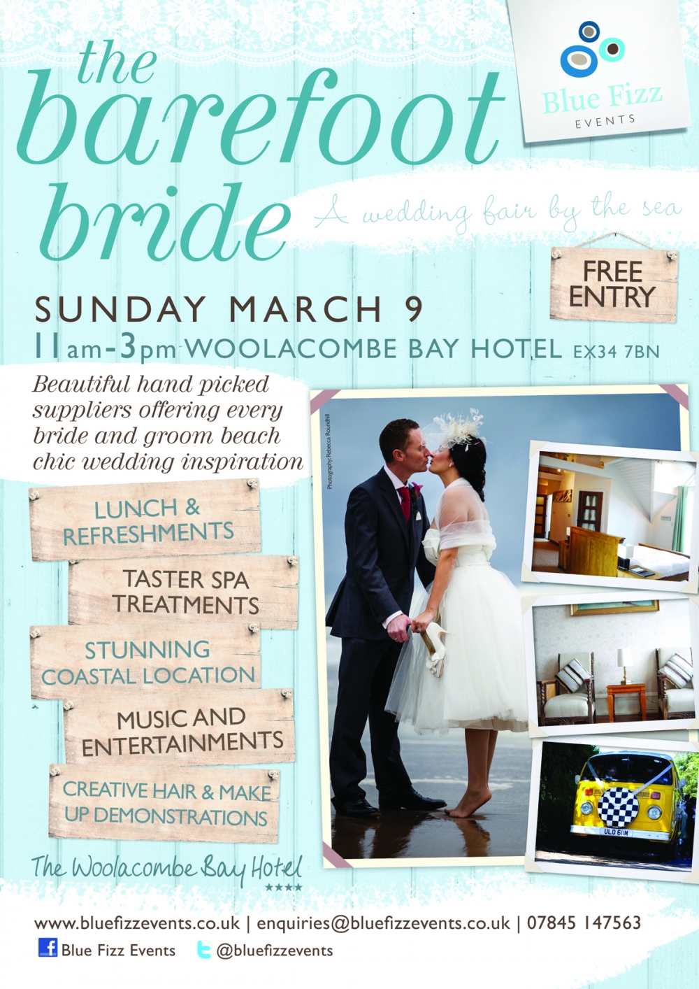 The Barefoot Bride Fair at Woolacombe Bay Hotel